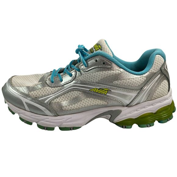 Avia Shoes - AVIA AVI-PULSE WOMENS SIZE 9 GRAY AND BLUE Gel Foam Shoes